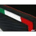 LUIMOTO Team Italia Suede Rider Seat Cover for the DUCATI 1198 / 1098 / 848 / Evo
